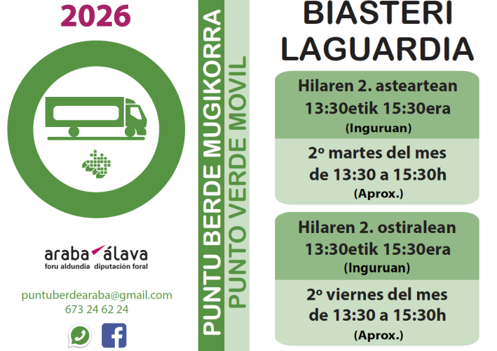 punto verde movil Laguardia