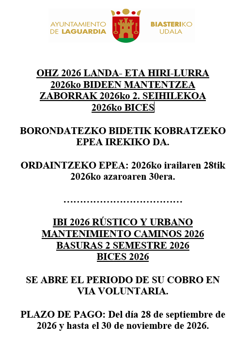 CALENDARIO FISCAL
