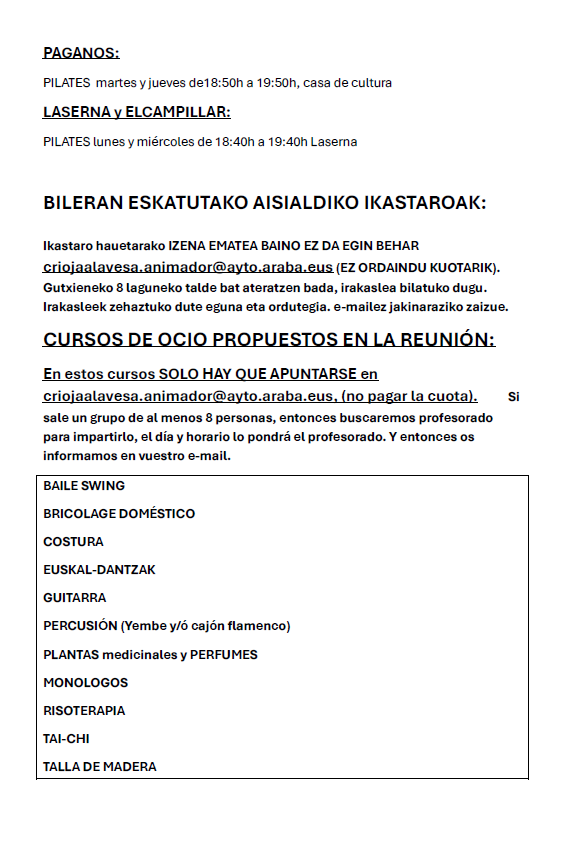 cursos de ocio2