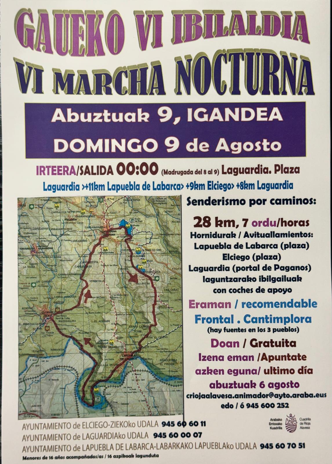 VI MARCHA NOCTURNA