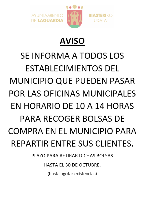 reparto bolsas